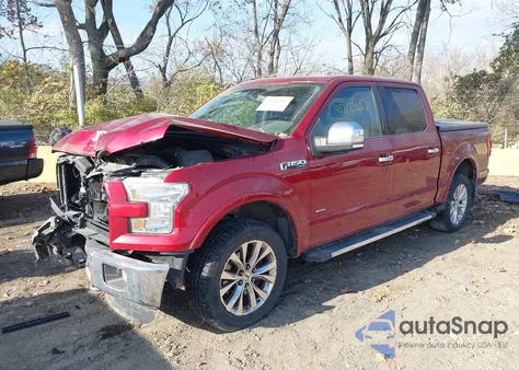 2015 Ford F-150 Lariat from USA, damaged, VIN 1FTEW1EG4FFC13426